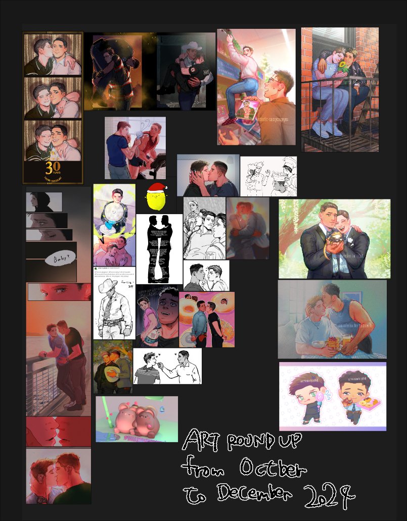 whatmaydraws's tweet image. #tarlos art 2024年まとめ