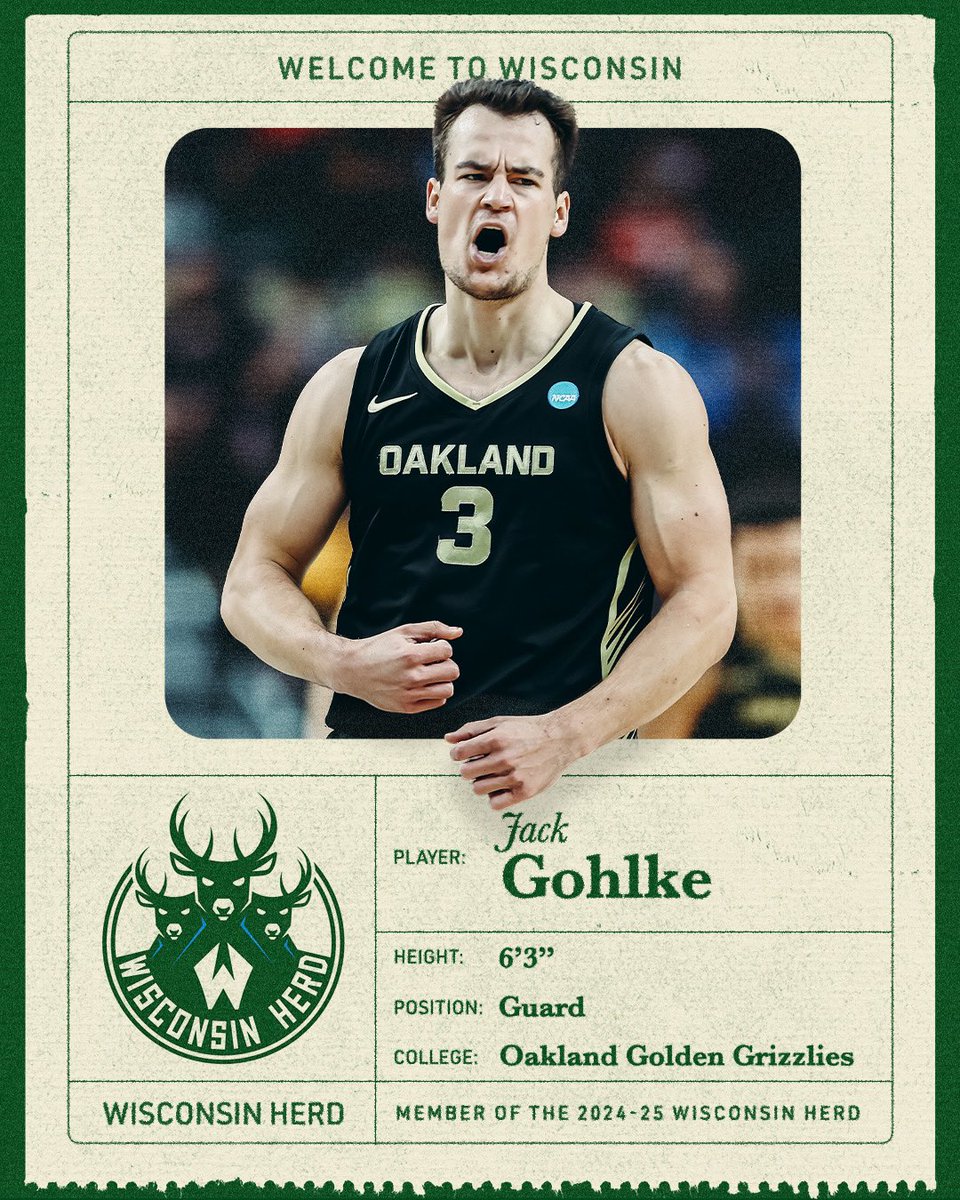 WisconsinHerd's tweet image. Let’s get to WORK, @jgohlke34 😤

#HerdUp 🦌