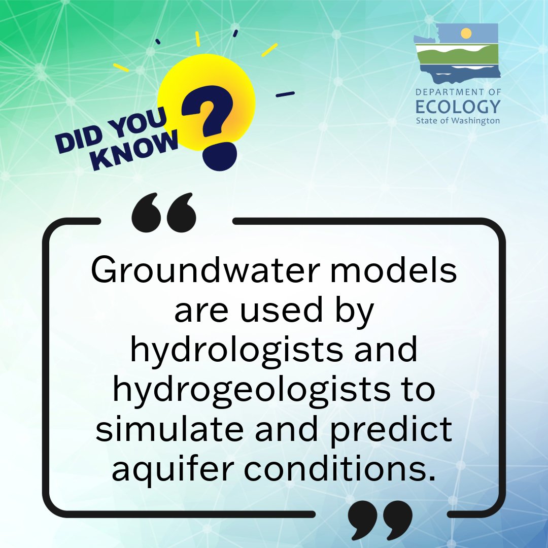 Groundwater remediation is one of the biggest ongoing cleanup projects at Hanford!

Groundwater monitoring - Washington State Department of Ecology