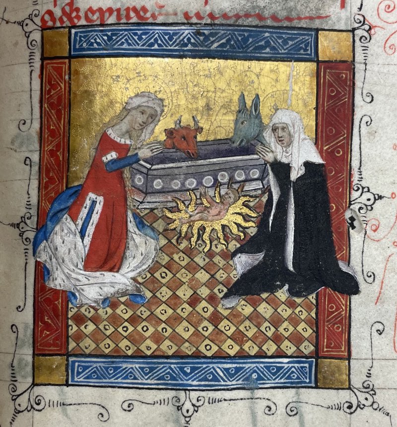 EEJackson999's tweet image. Merry #MedievalWomen Christmas! ✨ Check out my blogpost about a lesser-known Christmas icon: St Birgitta of Sweden, whose vision of the Nativity had a huge influence on medieval art.
🔗 blogs.bl.uk/digitisedmanus…