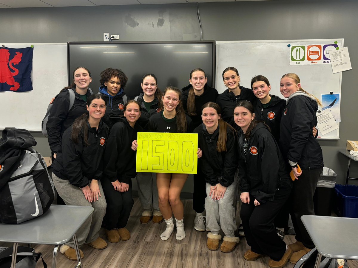 Congratulations to <a href="/mhoffmannnn/">Madison Hoffmann</a> who scored her 1500th career point in today’s win against Vernon Hills.  Way to go Madison!  #PridePassionTeam