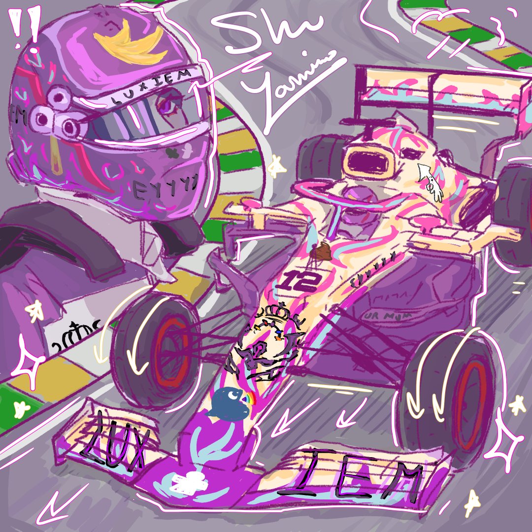 LialVT's tweet photo. my two hyperfixations 😈
#YaminoArt #F1art https://t.co/YhftPoGy19