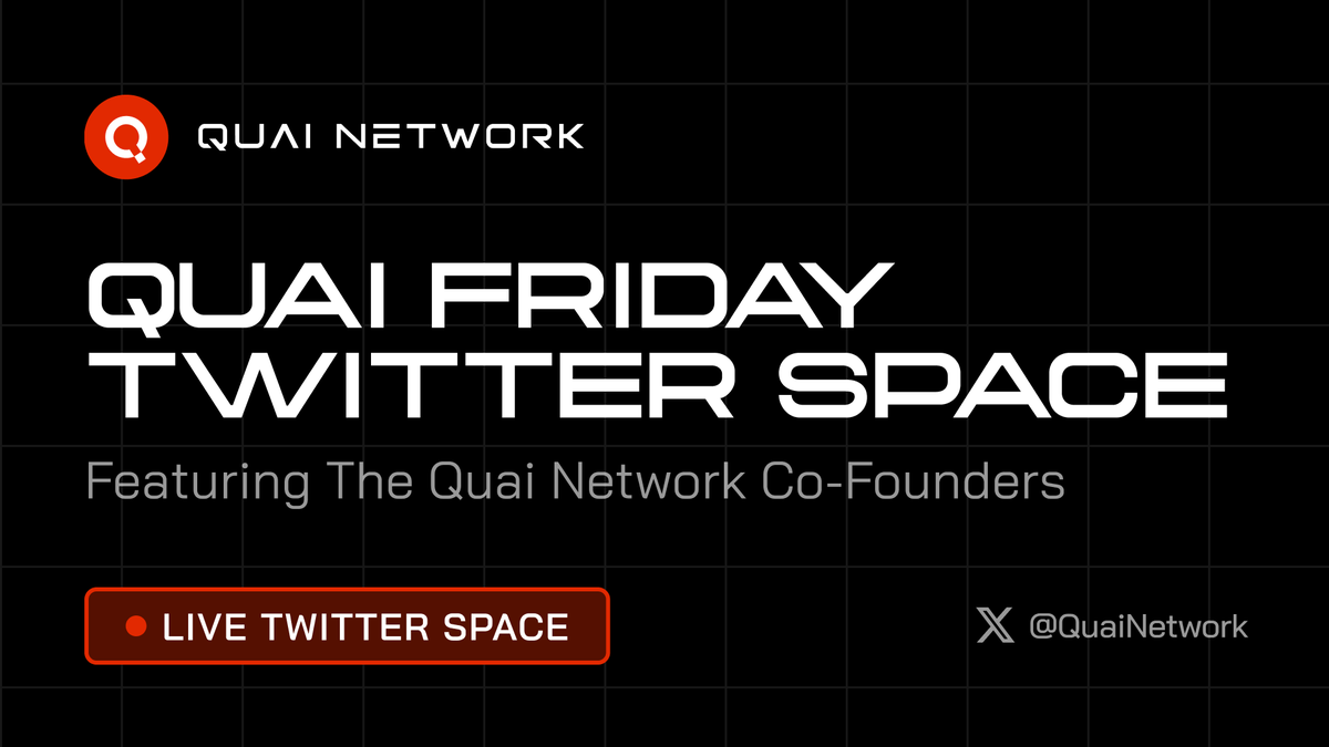 🎙️X Space: Are Stablecoins the Best Use Case for Crypto?

Join us tomorrow for a Quai Friday featuring <a href="/theemeraldco/">Emerald</a> <a href="/UniquidLayer/">Uniquid Layer</a> <a href="/TheDesertLynx/">Joel Valenzuela</a> <a href="/TheHeroOfLight/">TheHeroOfLight</a> &amp; <a href="/mechanikalk/">Dr K.quai⚡💵</a>!

💭 For what do you personally use crypto the most?

📅 Friday, Dec 27
🕓 16:00 UTC

Set reminder: