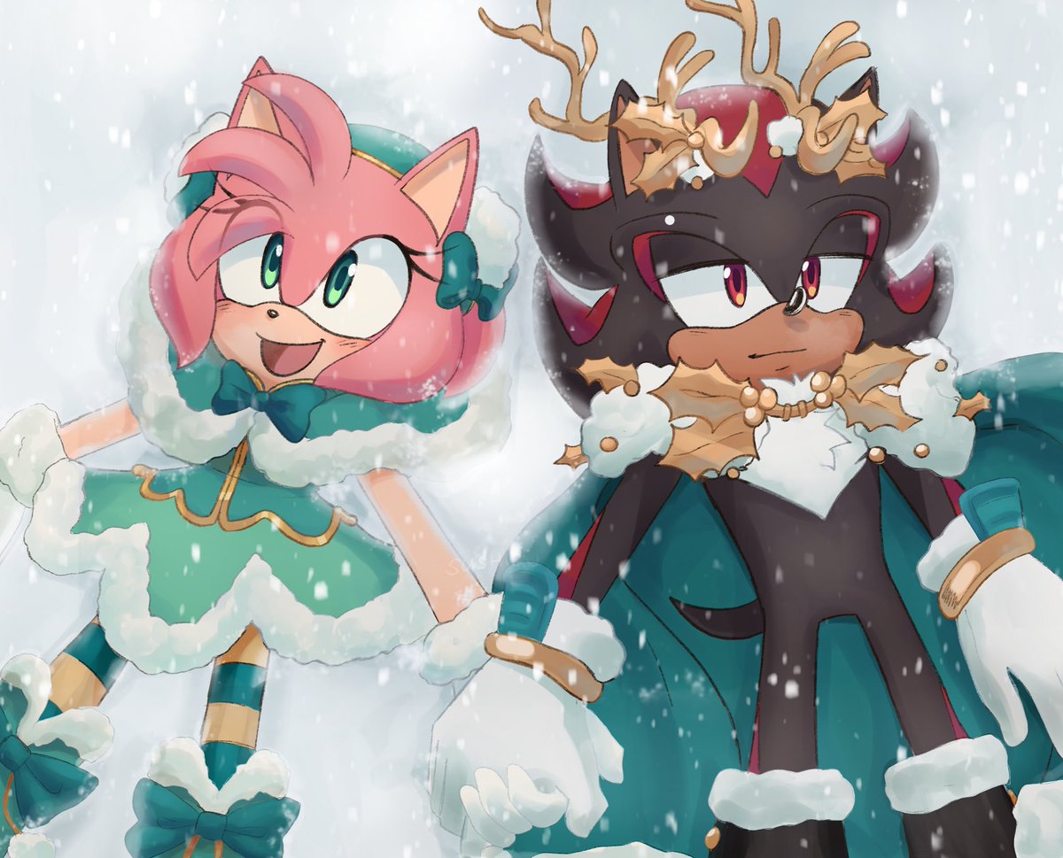 sushi_rushii's tweet photo. merry Christmas !!
#ShadAmy #AmyRose #ShadowTheHedgehog https://t.co/tIa6uOigsz