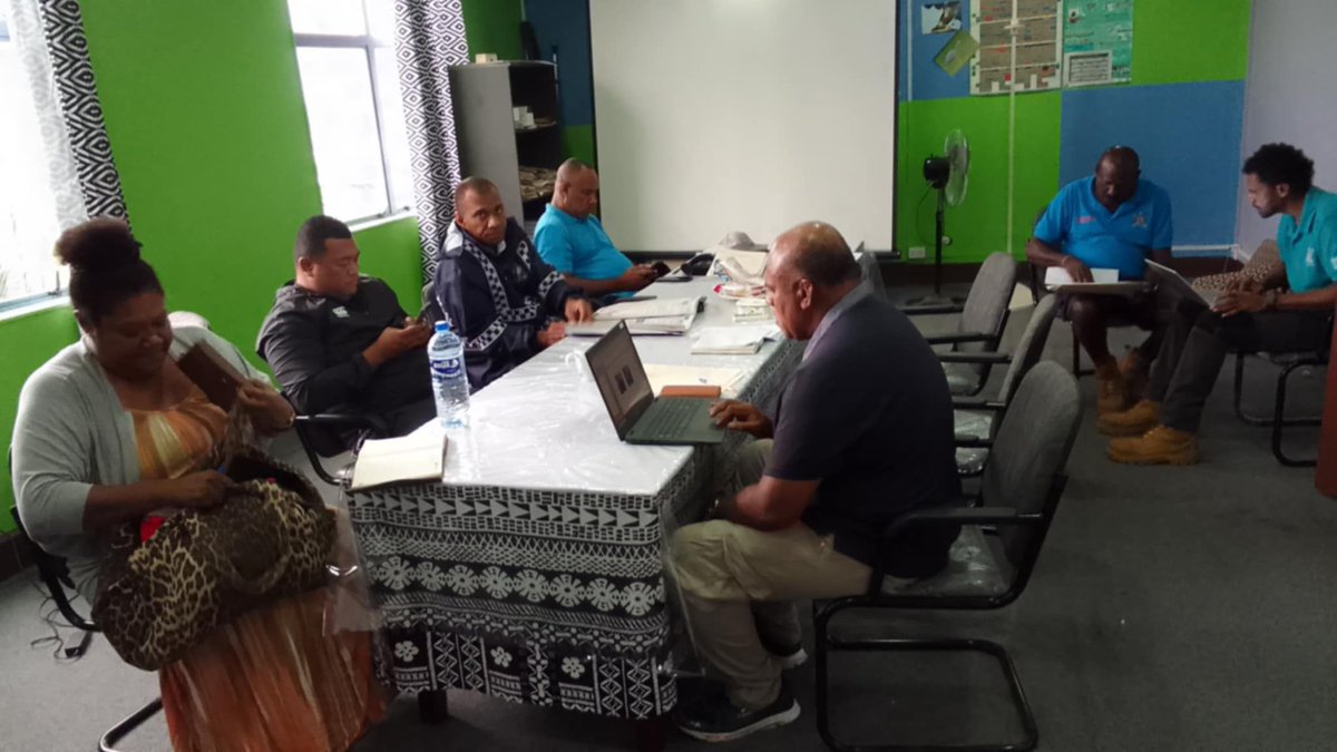 FijiRedCross's tweet photo. #FloodingUpdate 🌧️ | Our Nadi Branch is working closely with  DO Nadi, monitoring &amp; coordinating efforts to assist those affected. We’re ensuring help reaches where it’s needed most.✅ 80+ trained volunteers  are on standby,
➡️ Stay tuned for updates from our team on the ground. https://t.co/CFLd1OnFSY