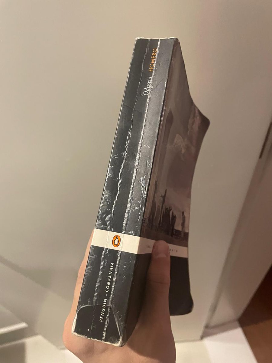 ReadTheRedBook's tweet image. Just finished Odisseia (Spine check for proof)