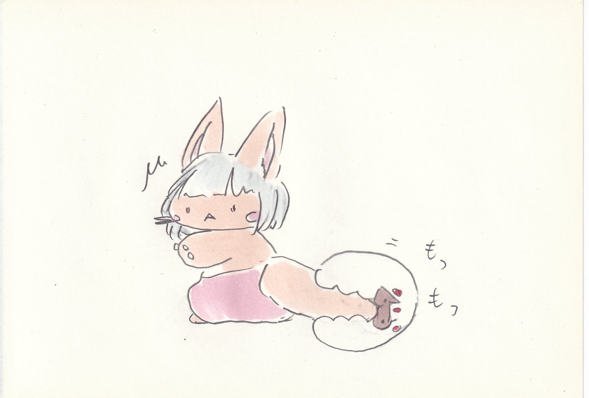 ナナチ(メイドインアビス) 「もっもっ…#イラスト #メイドインアビス 」|けだまのイラスト