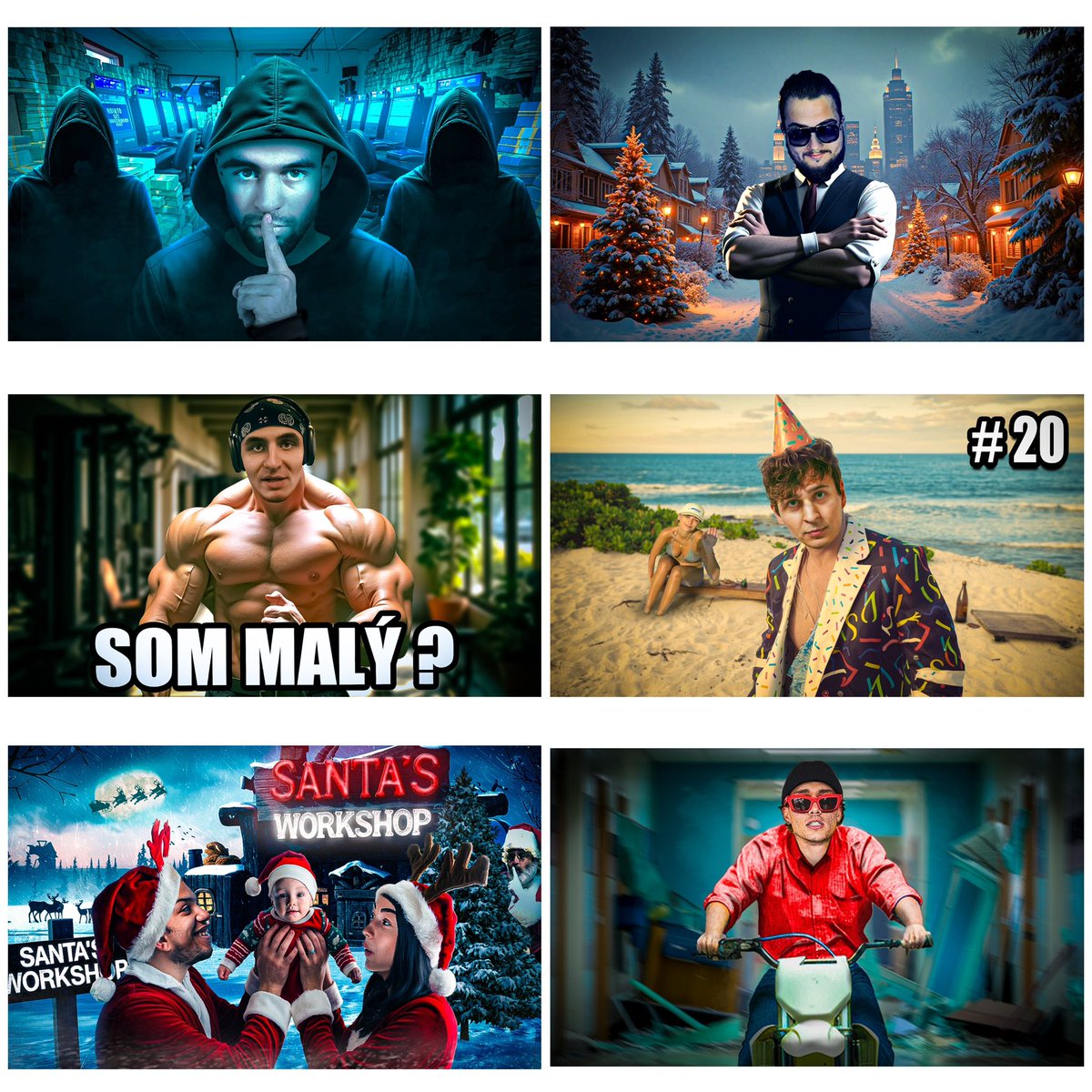 Recent thumbnails I’ve made