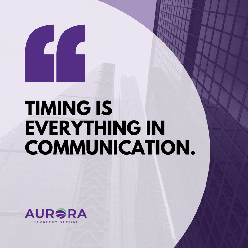 Aurora_Strategy's tweet photo. ๐จ Delivering the right message at the right time amplifies its power.
Aurora Strategy specializes in timing communications to align with key events, decision-making processes, and public sentiment for maximum impact.
#AuroraStrategy #DeliveringMessage #MessageDelivery https://t.co/PLe8rgGcy5