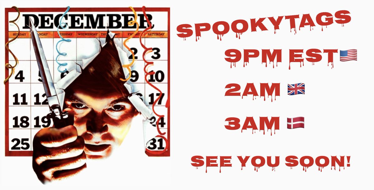 SpookyTags's tweet image. Cheers my Dears, Spooky is almost here!
Join,
@saga_says2
@Brrrrraaaaiiins
@rayzhell18
@PammyJC
@danielhudsonll
And our ghoulish guests
@JohnDeVito
@mila255h
@monalisa4068
@Katattack2006
@TheSeaRose

This Friday at 9pm EST for a spine chilling #horror hashtag game! See you then!
