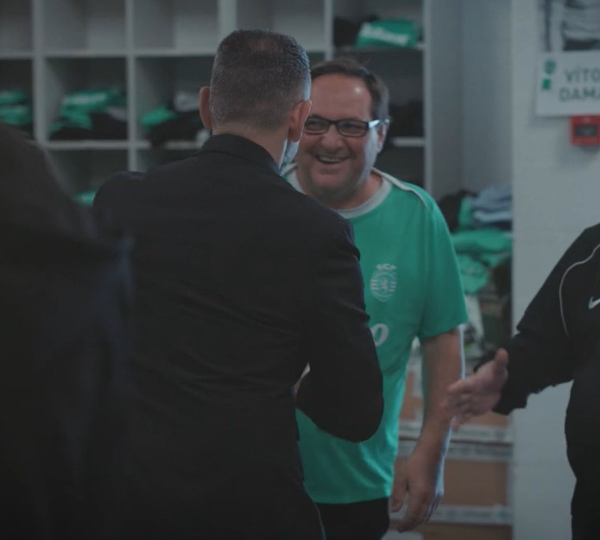 Rui Borges conheceu o Paulinho 💚