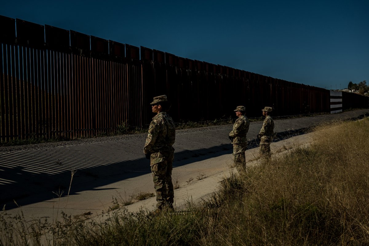 @trumprealparody The sole purpose of the military is to protect-defend the boarders of their country. The boarder patrol is there to regulate entry into the country. At this point in time it seems like its time for the military to step up and do its job.