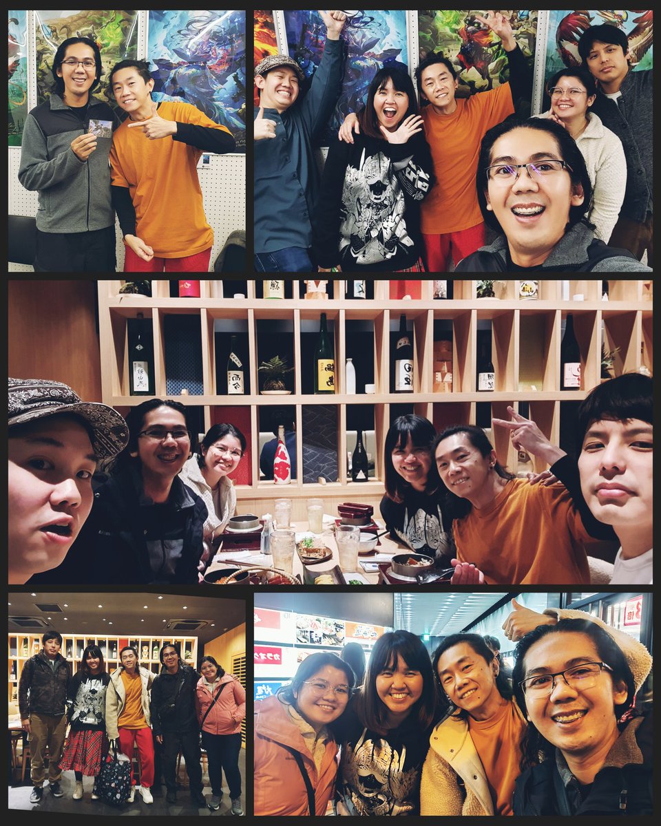 Rounding out the year with amazing people. So greatful to be able to meet one of my favorite artists <a href="/rudy_crut/">Rudy Siswanto</a> and get to hang out with our friends from <a href="/TokyoMTG/">東京MTG - TokyoMTG.com</a>. Thank you for a blastful event and a wonderful experience! 😊 <a href="/HaLthstone/">ノジマ</a>
<a href="/hirahiramtg/">平平（HiraHira）</a> <a href="/zedoji/">ニシデ</a>