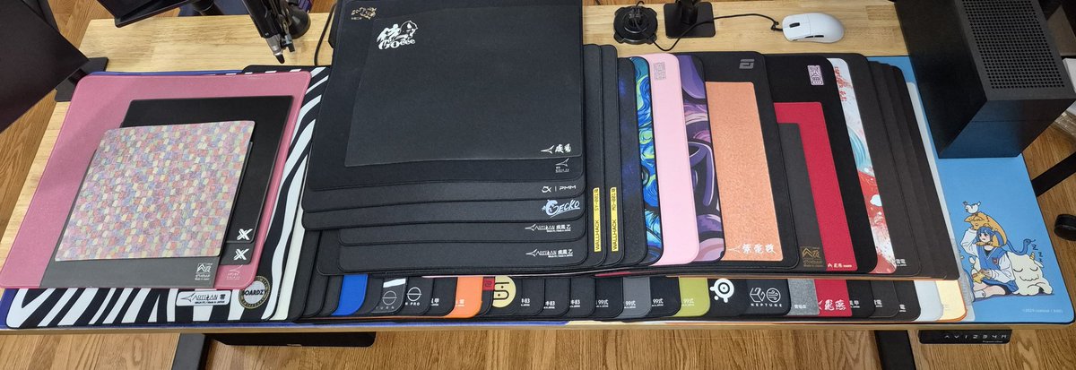 My 2024 Mousepad Recap