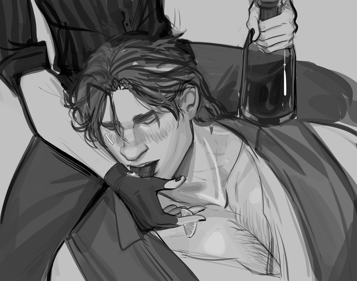 lileeeeeeeee's tweet image. tipsy happy and unhinged 

#arcane #silco #vander #zaundads #vanco