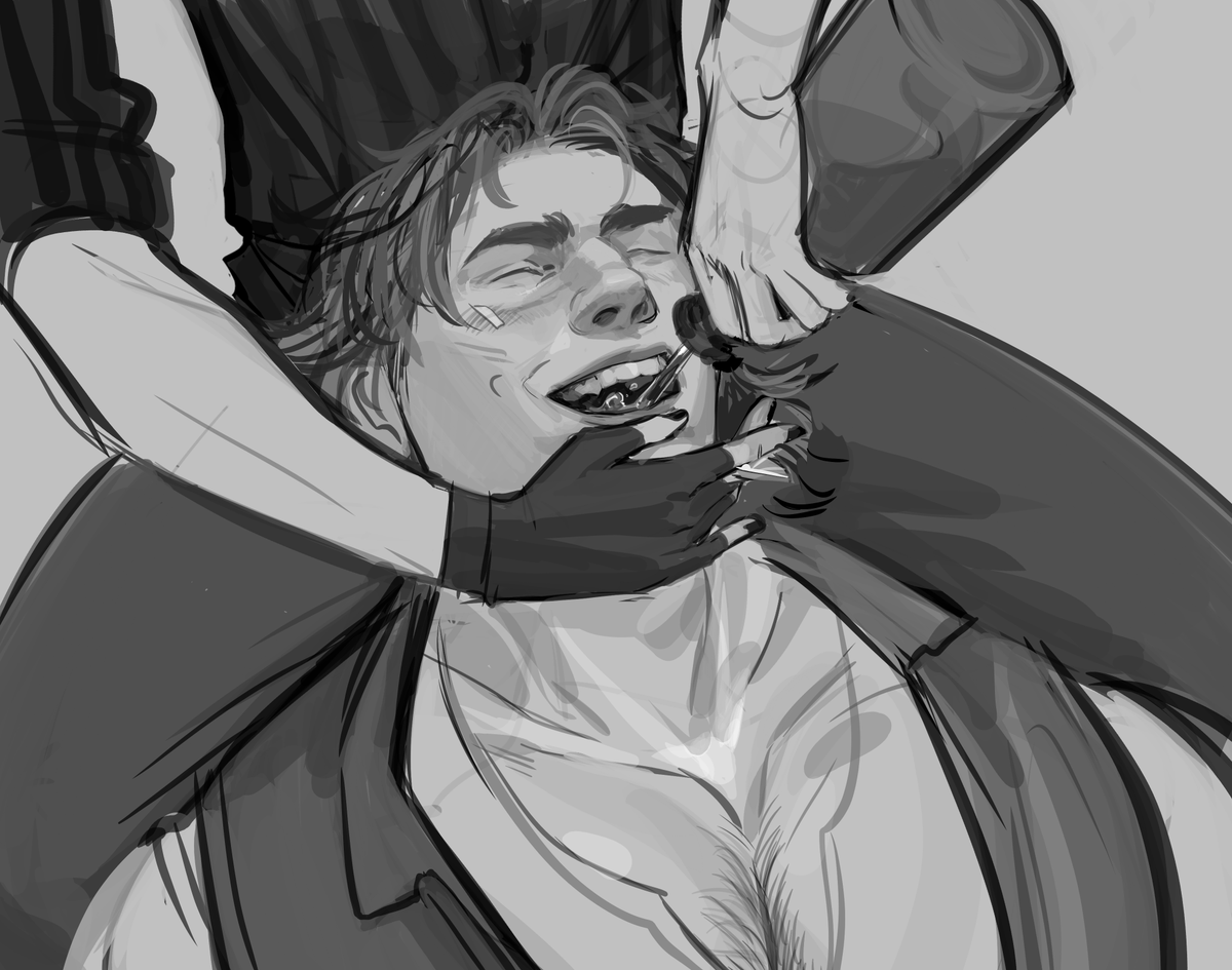 lileeeeeeeee's tweet image. tipsy happy and unhinged 

#arcane #silco #vander #zaundads #vanco