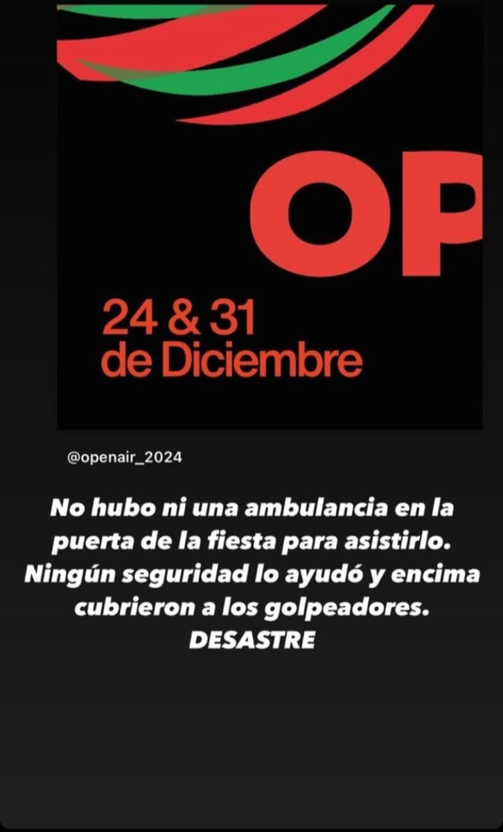 De nuevo agreden en grupo a un chico a la salida de una fiesta en navidad.. parece qie no aprendieron nada de Baez Sosa.. <a href="/MATIPASCUALETTI/">Matias Pascualetti</a>