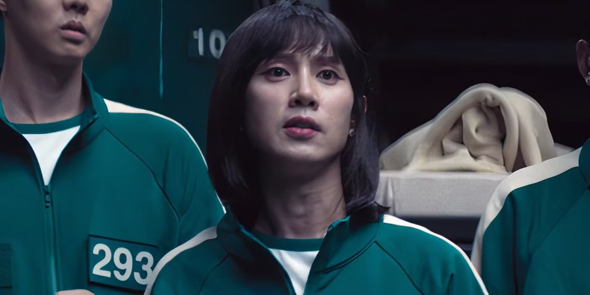 jongwoojanu's tweet photo. the only character this season who was fully developed and stole the screen in ever scene she was in. we stan hyunju (player 120) in this house 🙏 #parksunghoon https://t.co/1IkTIrzzf4