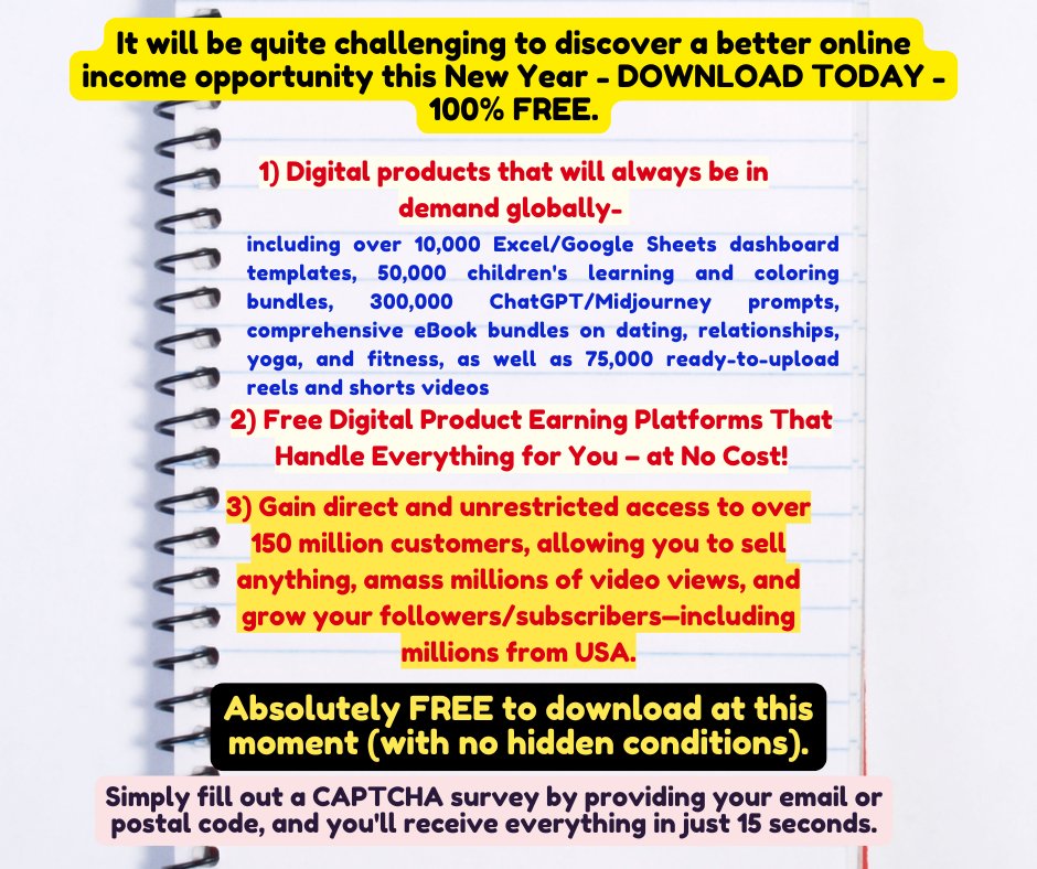 PRATHEESHAPILLA's tweet photo. Change Your Tomorrow, Download Now! 

Access 10,000+ templates and other thousands of digital products, reach millions of customers, and start earning $250+ daily.

Please click the link in the bio to know more. https://t.co/l1JfZqQwqq