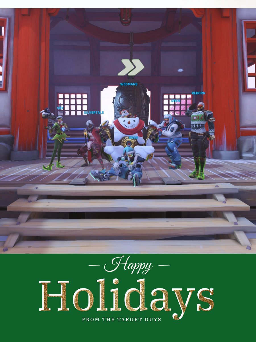 Happy Holidays from the Target Guys!