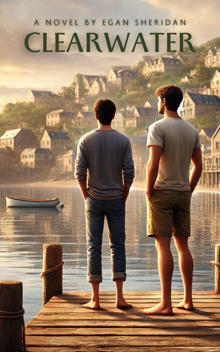 Clearwater, my coming-of-age MM romance novel is out now. It has been a labor of love for the past two years and I hope you enjoy it. (available in ebook, paperback and hardcover formats) 
amazon.com/Clearwater-Com…

#MMRomance #Clearwater #LGBTQ