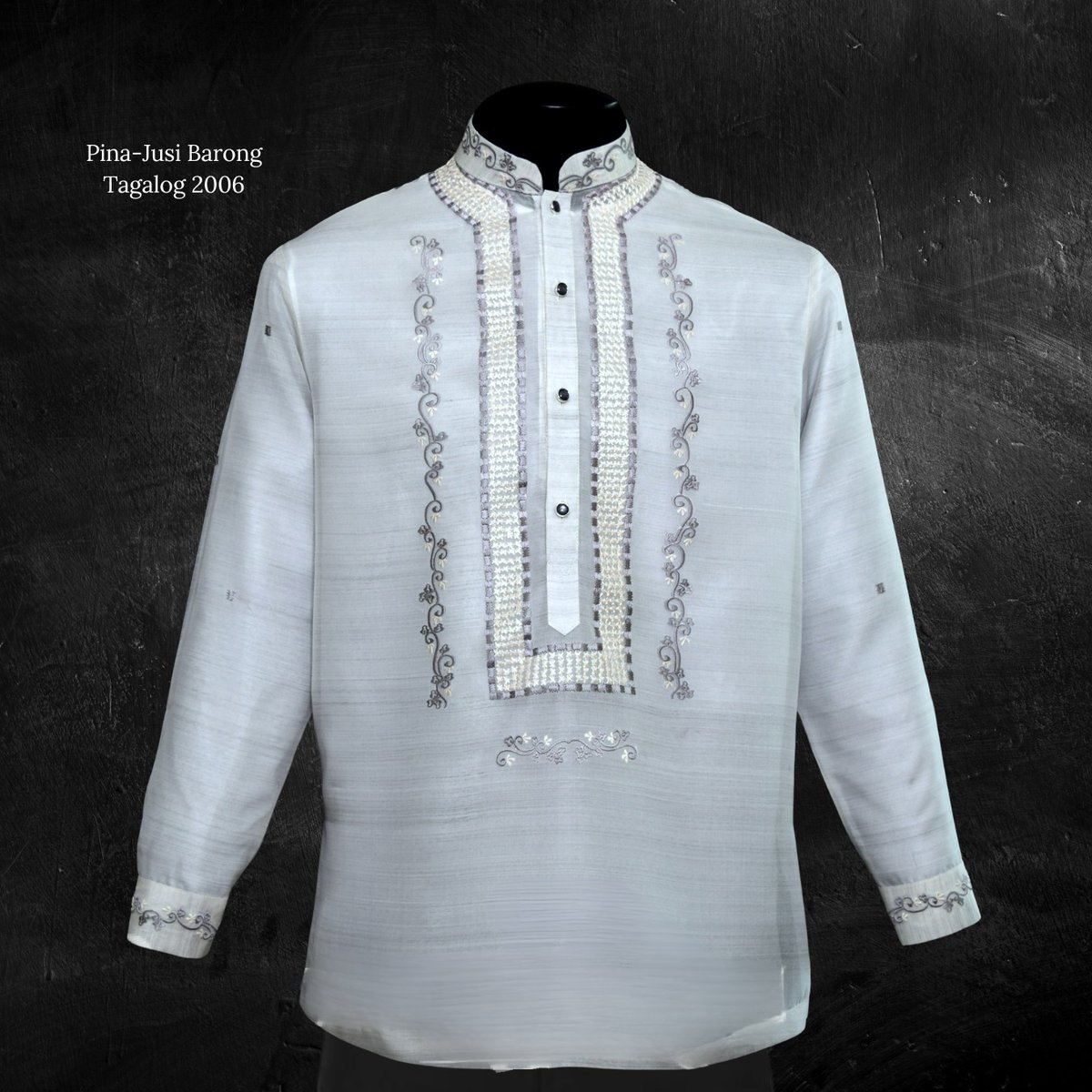 barongsrus's tweet photo. Light, breathable, and timeless—our Jusi Barong is a standout choice for any special occasion. Made from smooth, semi-sheer fabric with a slight sheen, it’s designed for both comfort and style.   https://t.co/bxUkKpfl1D #JusiBarong #BarongTagalog #FilipinoStyle #FormalWear https://t.co/O9J9kqAuX3