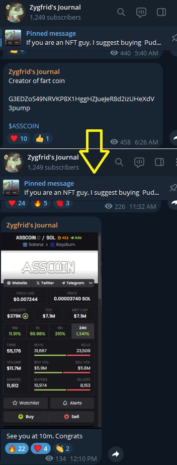 Called $ASSCOIN at $300k MCAP, DCA down to 100k, and now reaping the rewards! 

currently at $6.5m MCAP

SEND IT HIGHER! 

G3EDZoS49NRVKP8X1HggHZJueJeR8d2izUHeXdV3pump