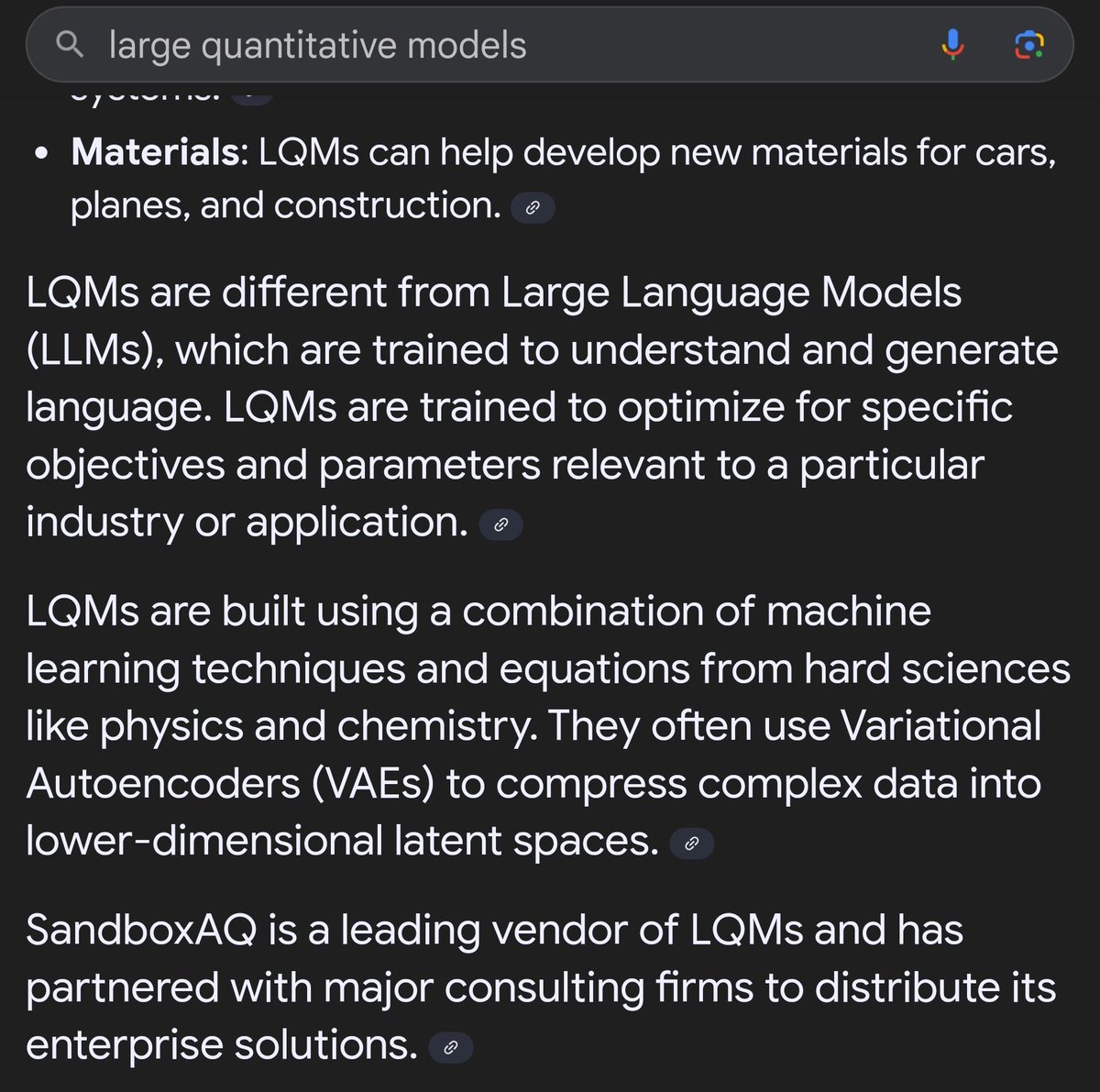 alby13's tweet photo. Large Quantitative Models (LQMs) are advanced artificial intelligence (AI) models that use equations from hard sciences to simulate real-world systems and processes for Bio-medical, Drugs, and Materials. #LQM #LQMs #LargeQuantitativeModels #QuantitativeAI
https://t.co/UsdDJG360D https://t.co/aInIAaHtEd