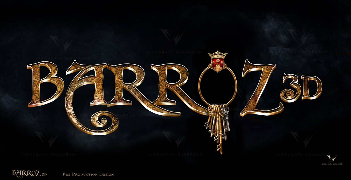 viswanathart's tweet image. Barroz 3d m😎vie Title design first version works and concepts.  #lookdevelopment #visualization #productiondesign #preproductionart #vizdev #Barroz #3d #titledesign
viswanath-sundaram.artstation.com