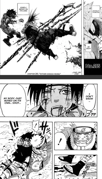 Still laughing at the fact dudebros were praising sasunaru (as if they ever shipped them) a couple weeks ago just to clown on bkdk, as if mha didn't give them the exact same tropes PLUS even gayer shit from season 6 on... 💆🏻‍♀️ 