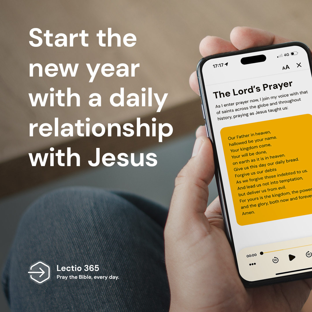 How could this coming year be shaped by a daily relationship with Jesus?

A year where every morning began with scripture, every midday was a moment to realign your heart with God's, &amp; every evening ended with peace in his presence.

Download Lectio 365: ow.ly/XMRO50UvW9b
