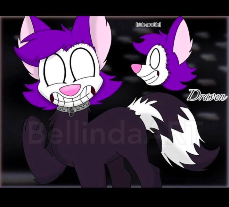 My boi Draven! He’s part of a little story I had in mind for ages :D ( 2023 vs 2020 drawing )