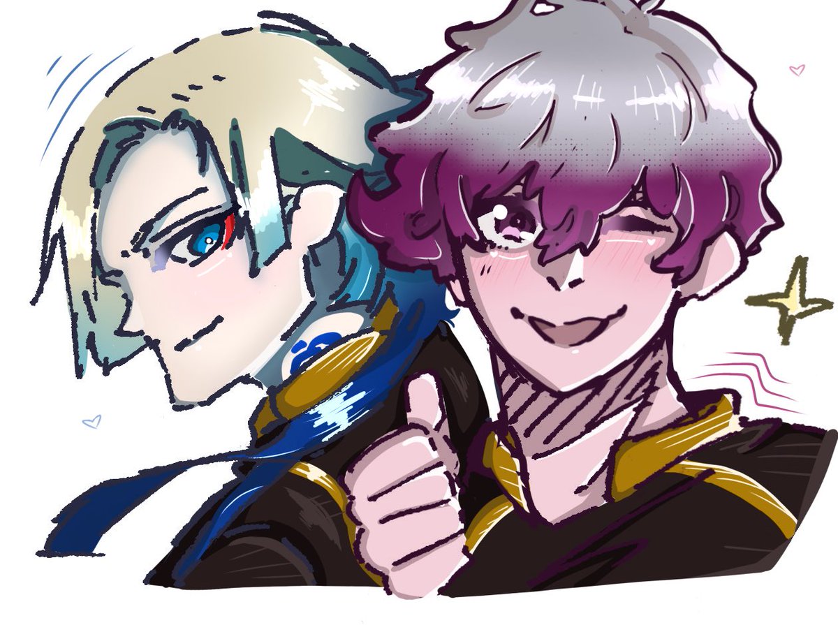 nesscherie's tweet photo. Kins coloring 🩷💙
Original uncolored version by @kainesser (I think)

#ブルーロックFA #kins https://t.co/NjEy0G91YN