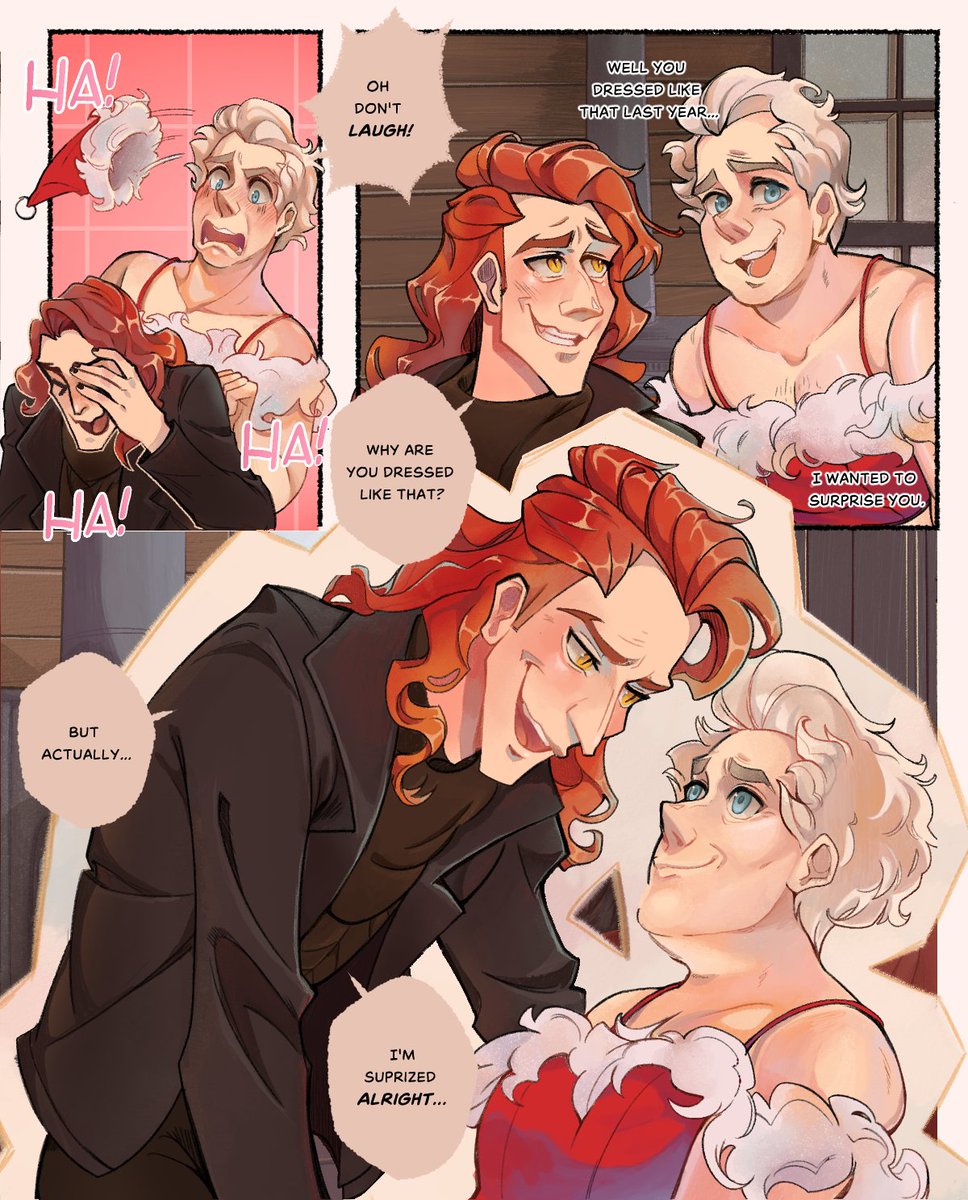 Hope you had an amazing holiday season! 🎄🎅 Did Santa bring you all the goodies? 🎁 Well, Crowley got something very special... 😉♥

#GoodOmens #ineffablehusbands #aziracrow