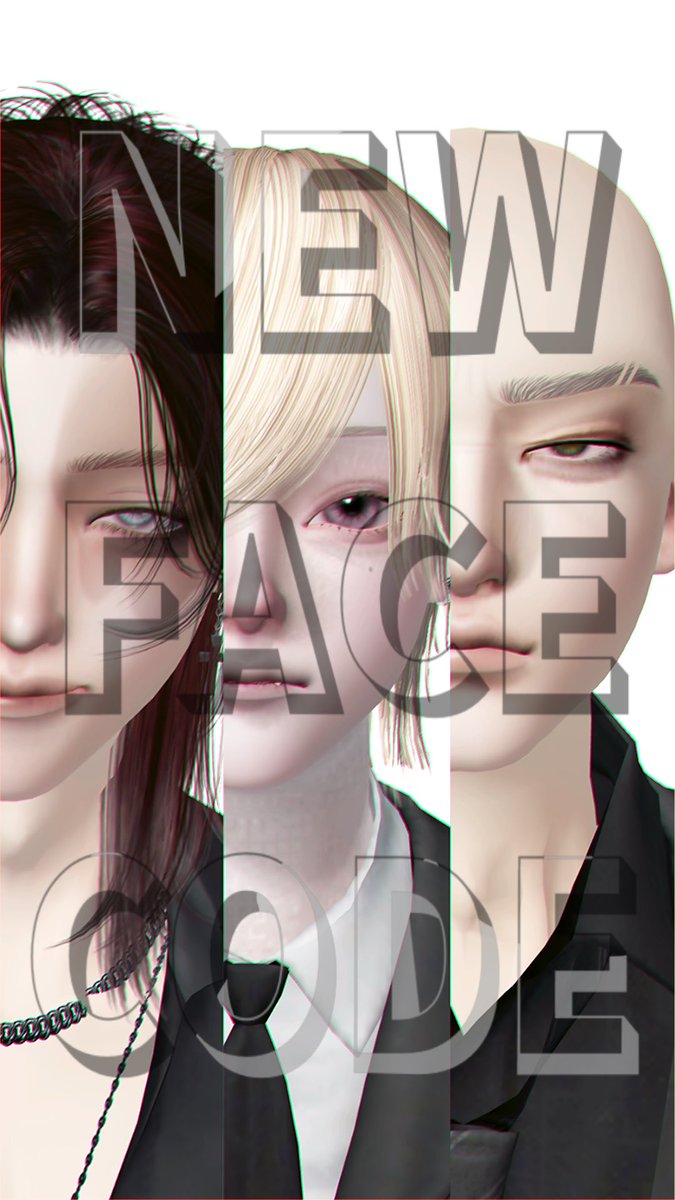 yasa_yae's tweet image. アンダーグラウンドな顔のいい男達～～～
2Dの3人を追加しましたよろ

#FaceCode  #FaceStore 
#newarrival 
#ZEPETO  #ゼペット  #제페토
