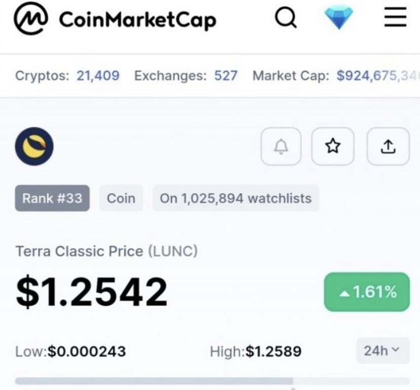 MrDiamondhandz1's tweet image. You go to sleep, wake up, and this is the price of $LUNC. What’s the first thing you do? 💎🤲🏻 #Crypto #LUNC #LUNCcommunity #Binance
