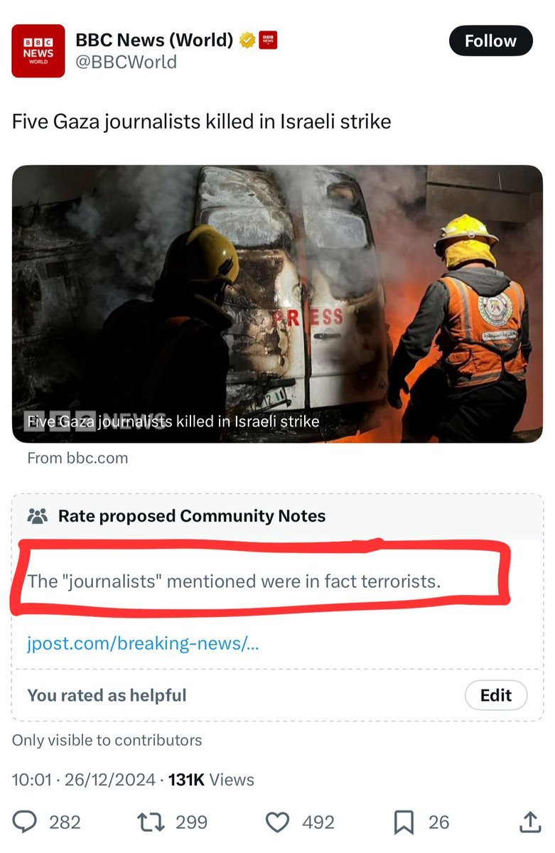 EYakoby's tweet image. The BBC everybody.