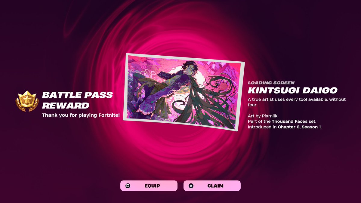 captain_rex9096's tweet photo. I got the Kintsugi Daigo Loading screen https://t.co/BWvvU5mNU8