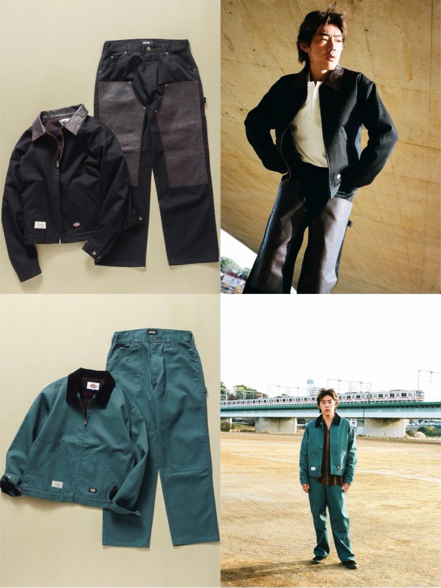 Schott x Dickies コラボセットアップが国内1月1日（水）より発売
