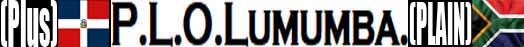 P.L.O.Lumumba.