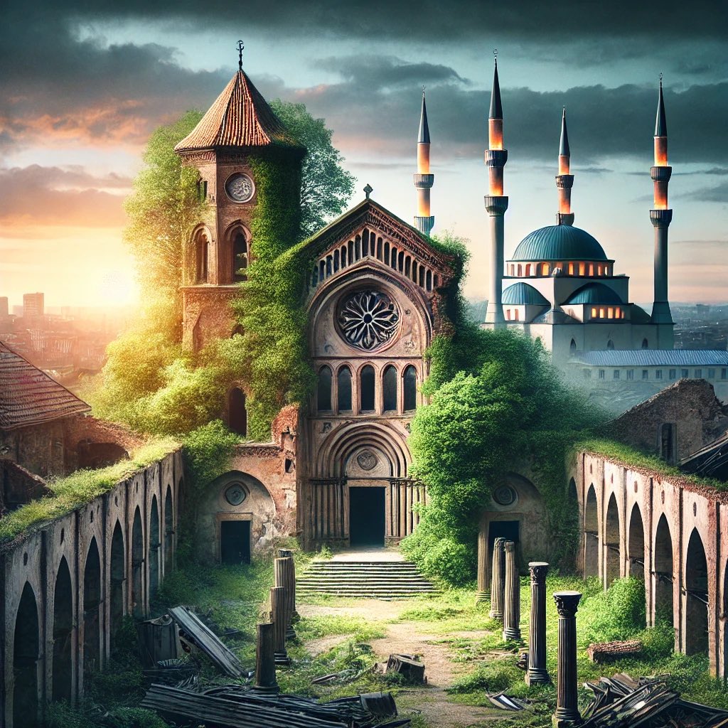 DutchKafir's tweet image. As Christianity declines in Europe, a spiritual void is forming. Globalists are promoting mass migration and the rise of Islam, aiming to use religion as a tool for societal control. This transformation is not organic, it’s engineered.