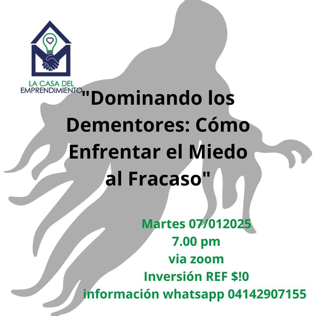 Descubre cuáles son los miedos que te impiden avanzar.

Masterclass online, martes 07/01/2025 7.00 pm vía zoom.

Información y registro forms.gle/LJXhztf9BPTDTW…