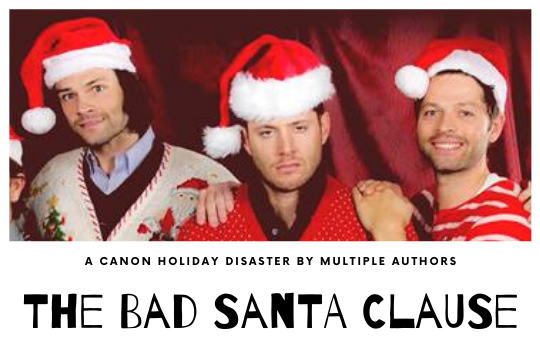 Want a little more Christmas? 

A few years ago myself &amp; some other writers wrote this funny canon Destiel fic thats (very) loosely inspired by The Santa Clause, with an SPN twist. I just reread &amp; thought I should share!

Ho ho, Merry Christmas. 🎄💙💚

archiveofourown.org/works/21911188/