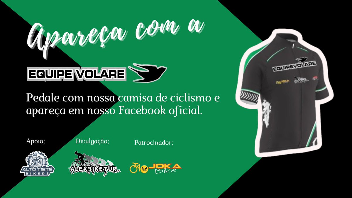 EquipeVolare's tweet image. Participe e apareça em nosso Facebook e Instagram oficial. Pedale usado nosso manto oficial e envie sua foto para nosso whatsapp (11) 4105-1690 

#bike #ciclismo #participe #mtb #promocoes #bicicleta