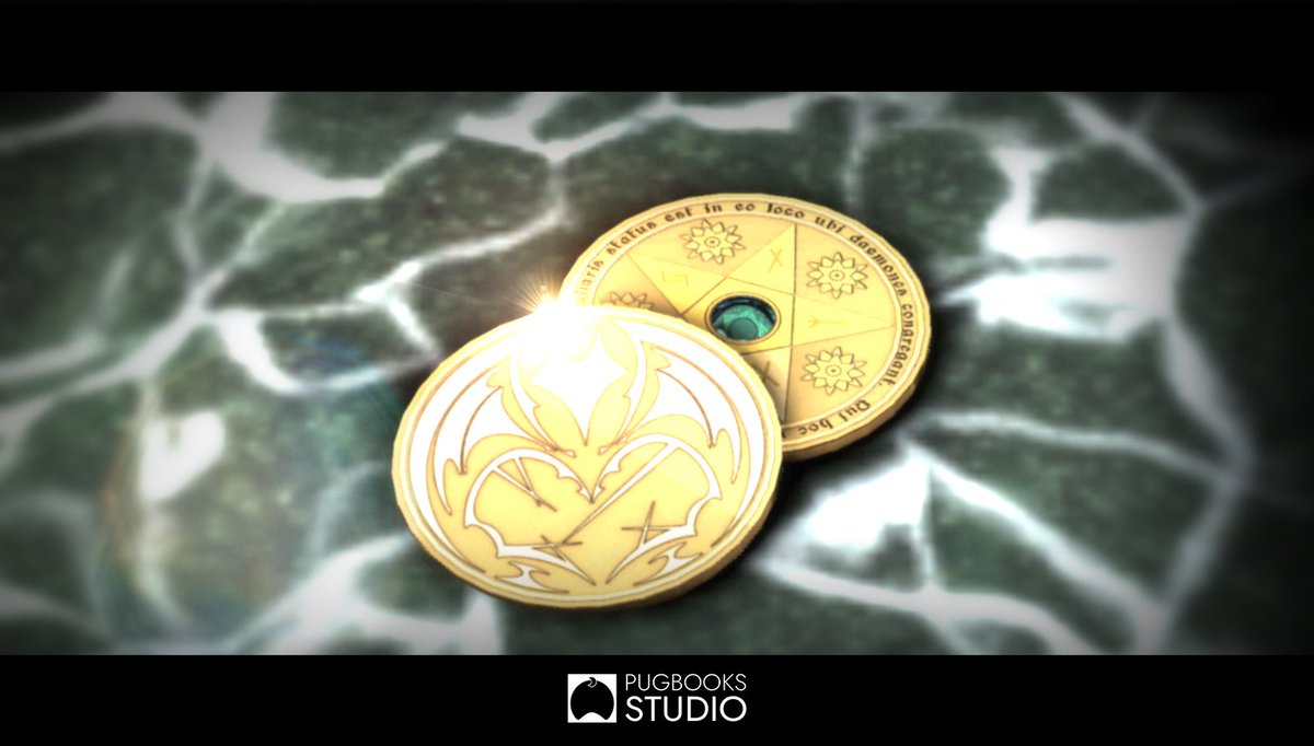 お知らせ】 サキュバス酒場LILITH クラウドファンディングの返礼品「サキュバスコイン」のデザインを担当しました。  表面はオーナーであるLUMI*るみ*さんの紋章を、裏面はサキュバスの魔法陣をモチーフにしています。 モデリングはAshさんが担当されています ...