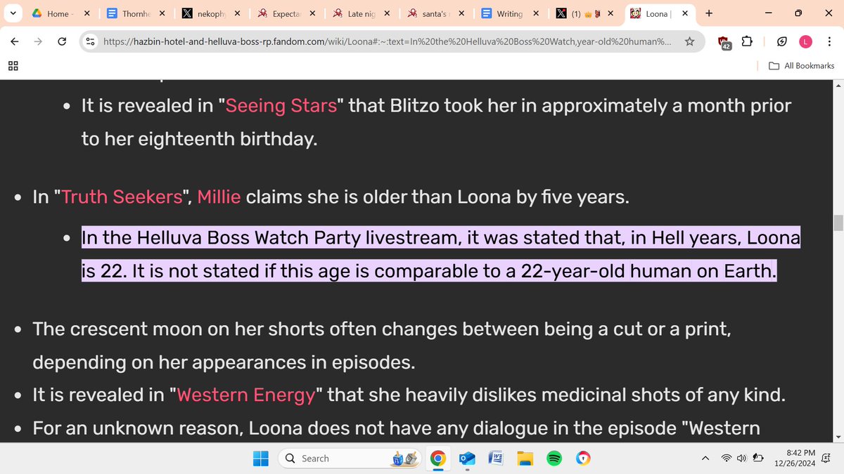 QueenPlot's tweet photo. How do we know: It was confirmed in #SpringBroken and #seeingstars #Loona was 17, almost 18 when #Blitzø adopted her. Vivzipop confirmed as of now she is canonically 22, meaning she's been living with #Blitz for little over 5 years https://t.co/woYvIXFA80