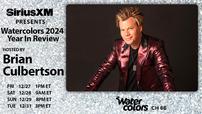 Contemporary jazz superstar <a href="/brianculbertson/">Brian Culbertson</a> returns as our annual New Year’s guest host recapping a year in music on Watercolors.  Join Brian as he showcases 25 of our most interesting musical discoveries of 2024.  Notable and new, it’s our Watercolors “Year in Review”!