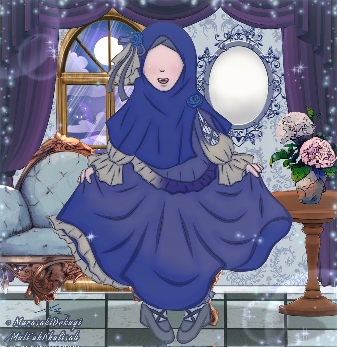 mutiah_khalisah's tweet photo. Entry kedua untuk #raiDTIYS1 dari @rairaneesan #dtiys #dtiyschallenge #frills #gracefull #muslimah #hijab #hijabgirl #drawandsolvethisinyourstyle #elegant https://t.co/hOoOyags1Y