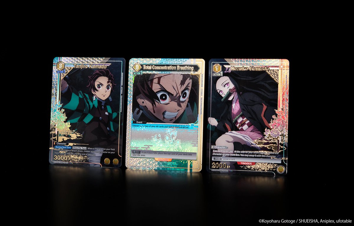 demon slayer rare cards Kimetsu no Yaiba Stained Glass Card Pack Ver