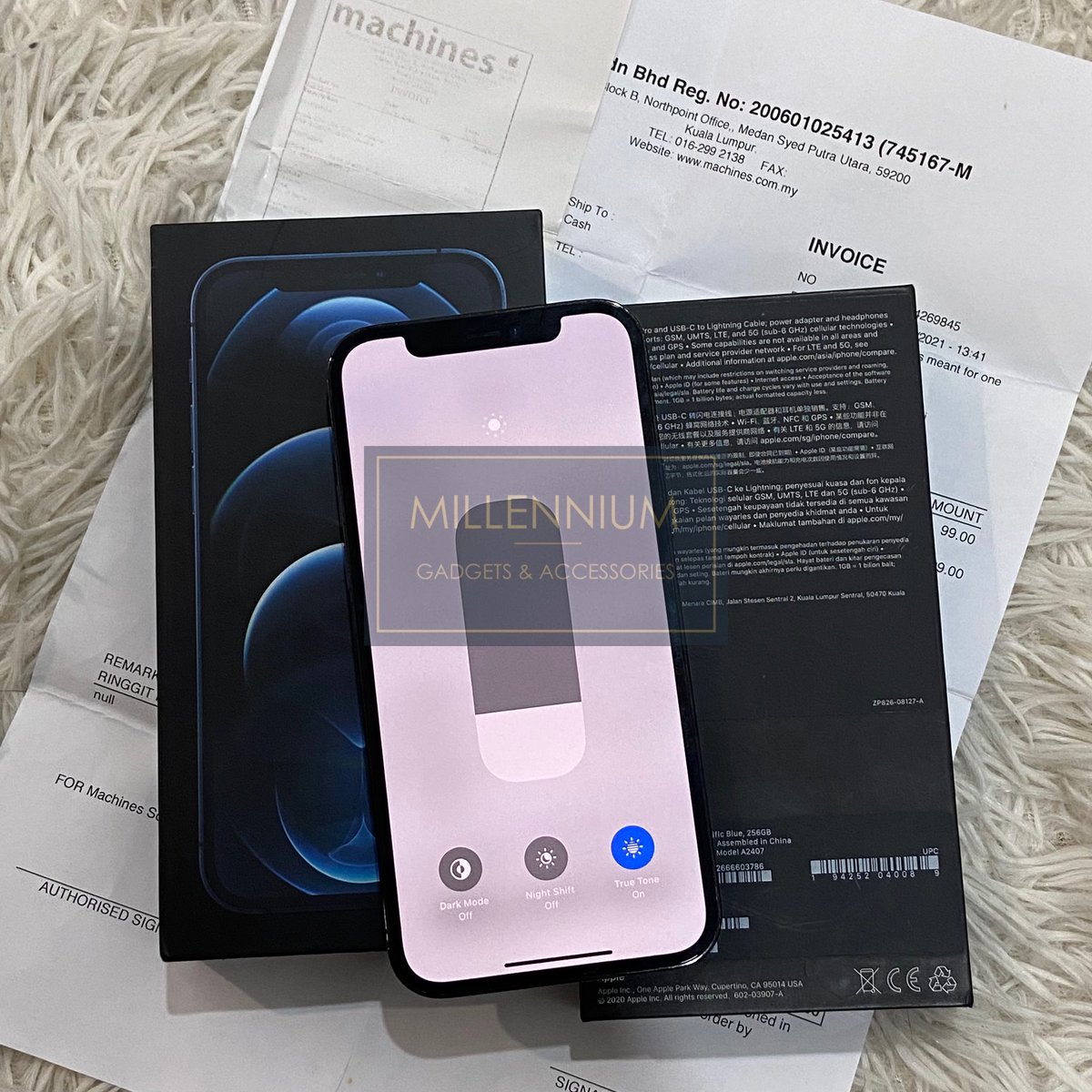 milleniumgadget's tweet image. Iphone 12 Pro 256GB (Pasific Blue)

- All Apple Part Original 
- Condition Body 10/10 
- No scratch No Dent 
- All Function 100%
- Phone,Box And Receipt Only
- RM 1899‼️

Area Shah Alam / KL
#millenniumgadgets #millennium #iphone12pro